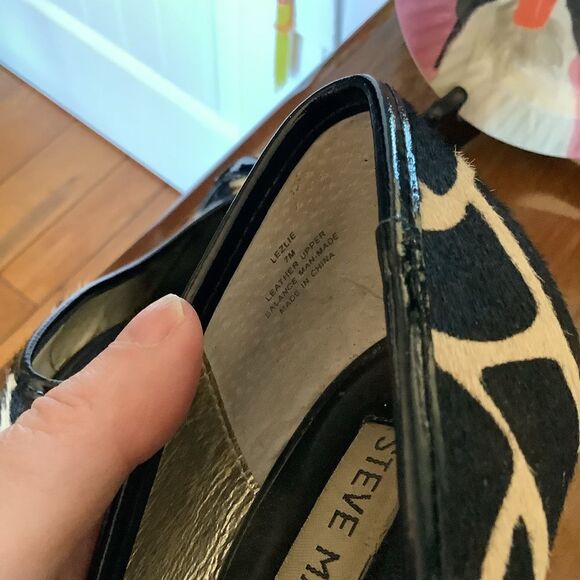 Steve Madden “Lezlje”Leather Heels -Size 7‎ - Picture 4 of 6